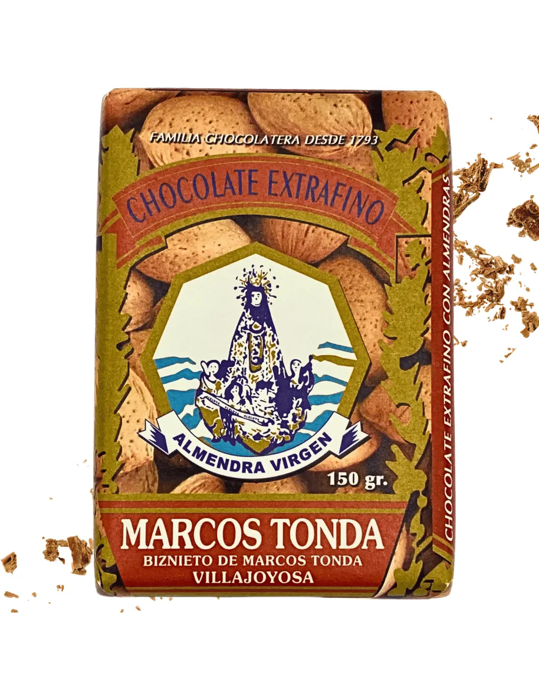 Chocolate Almendra la Virgen