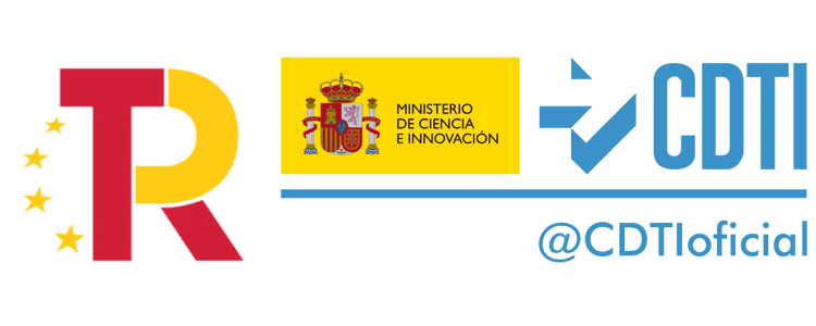 Logo PRTR y CDTI
