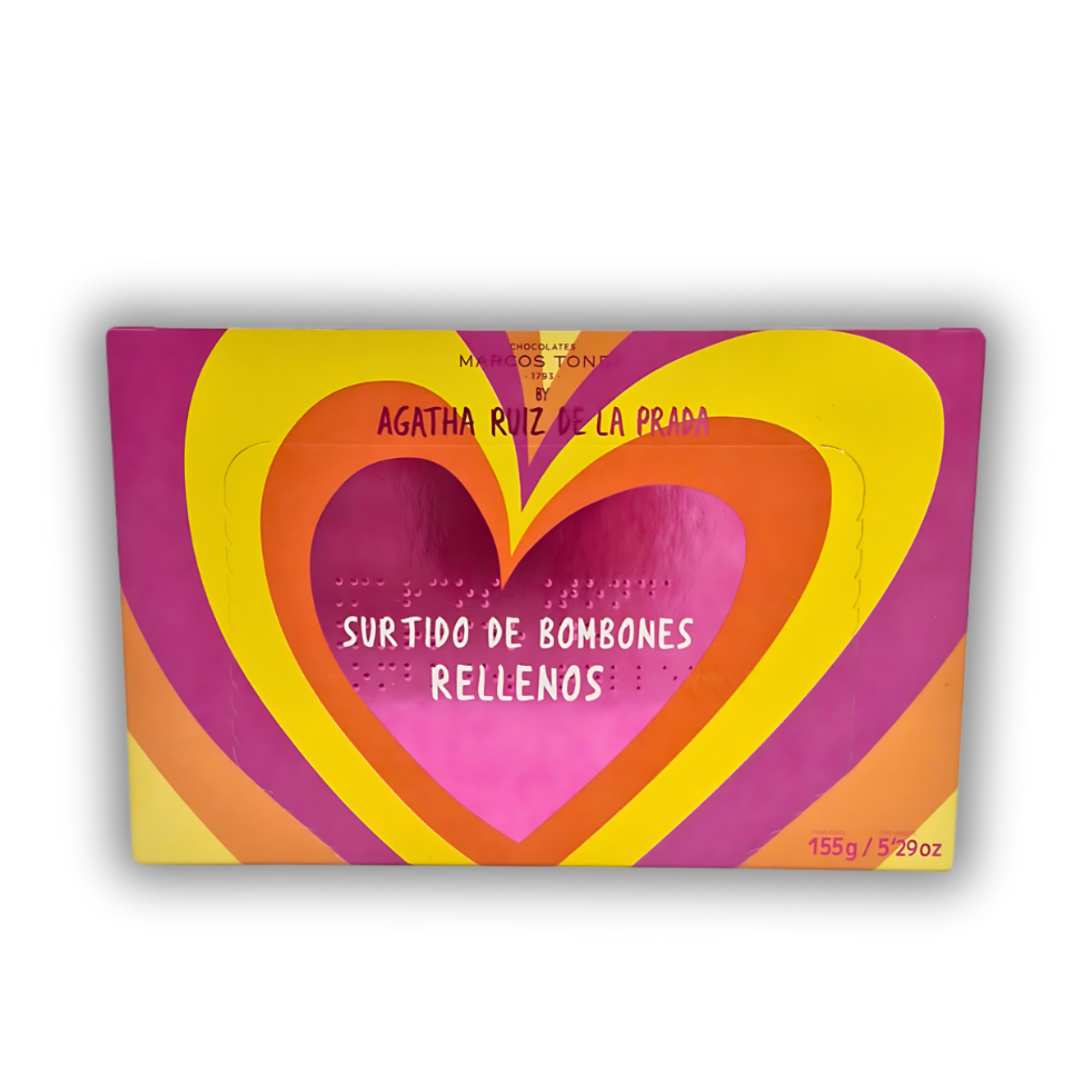 agatha ruiz de la prada surtido de bombones de chocolate